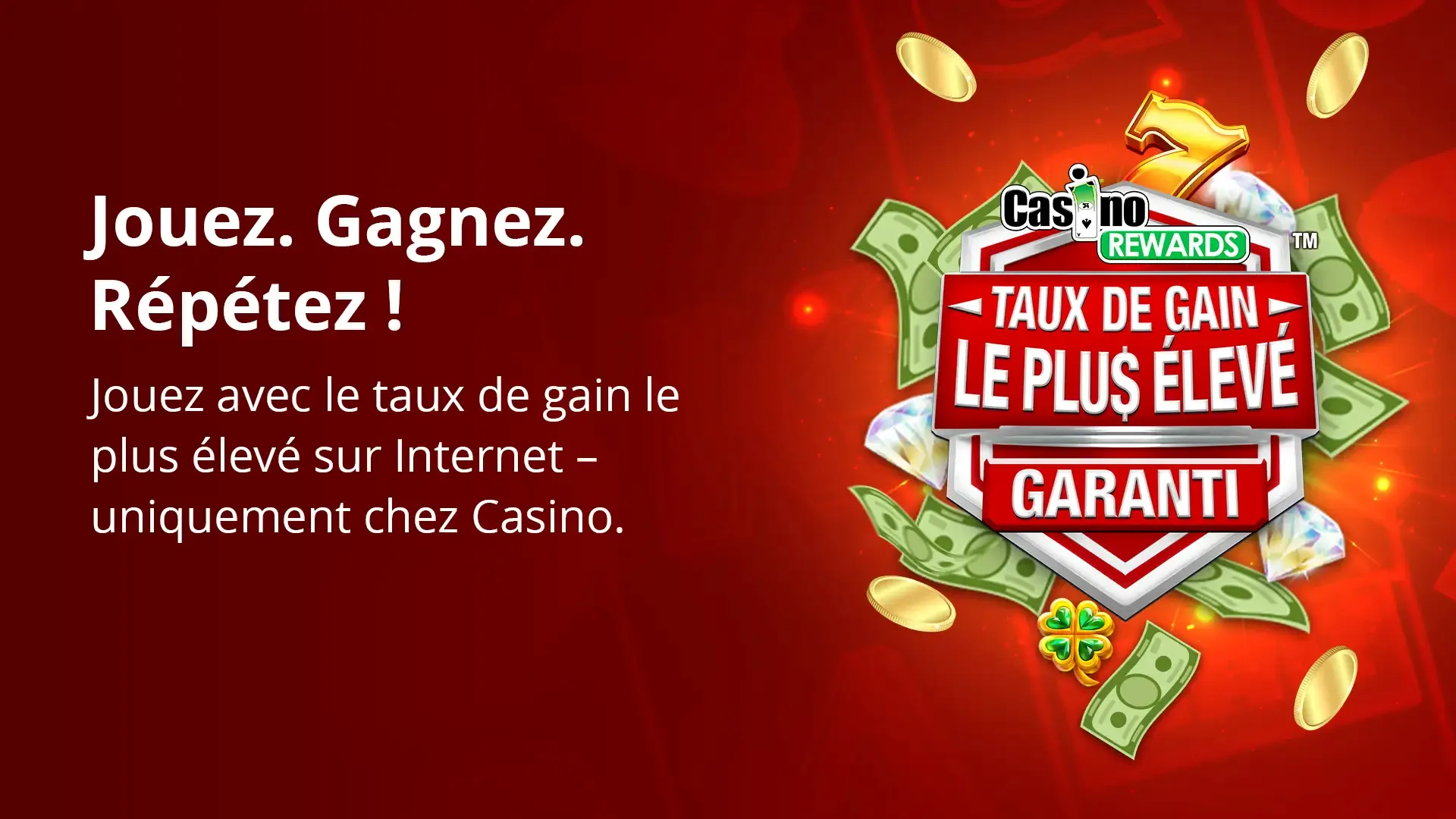 Offre de bienvenue Luxury Casino
